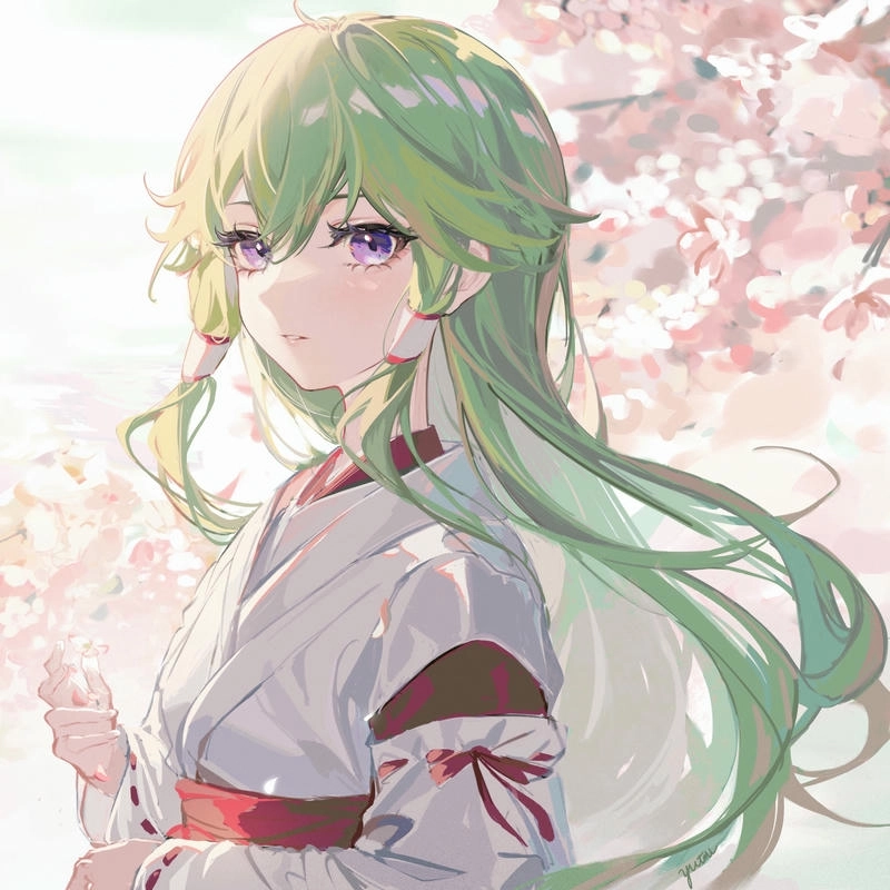 Kuki Shinobu dễ thương tươi vui