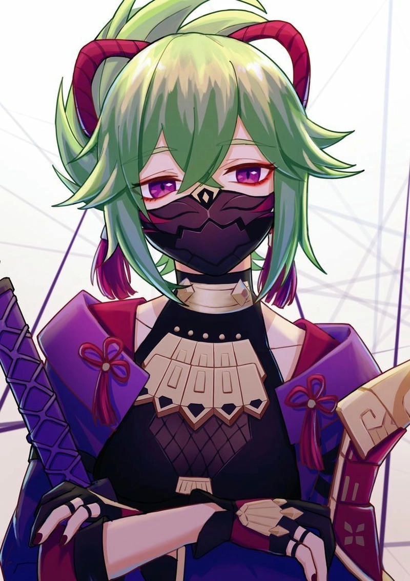 Kuki Shinobu xinh xắn