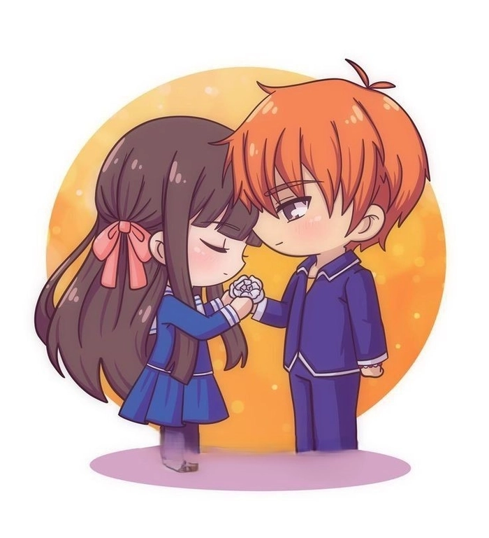Kyo và Tohru cute ngọt ngào