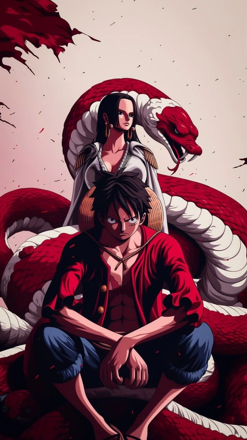 Luffy và Boa Hancock dễ thương nhất