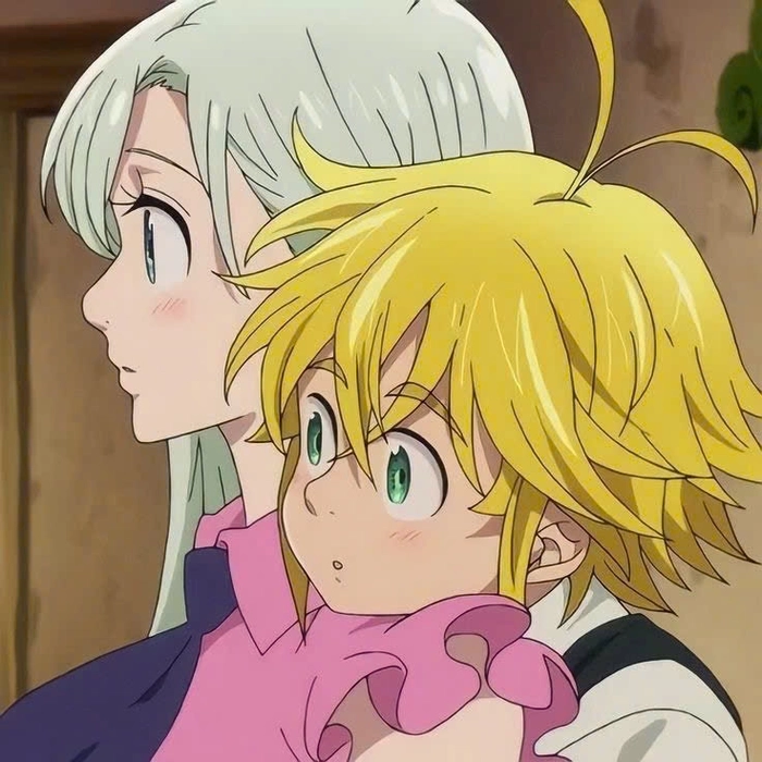 Meliodas và Elizabeth hạnh phúc