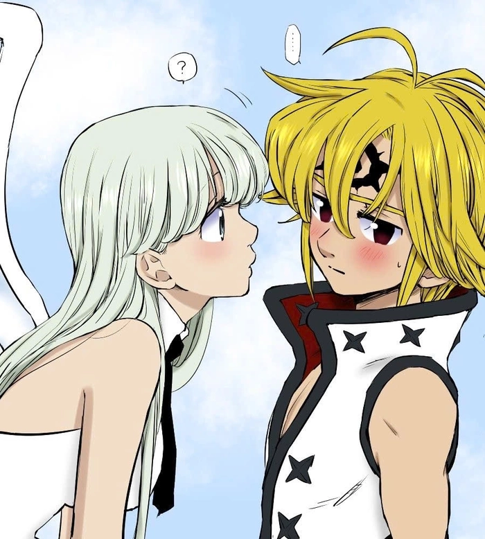 Meliodas và Elizabeth lãng mạn