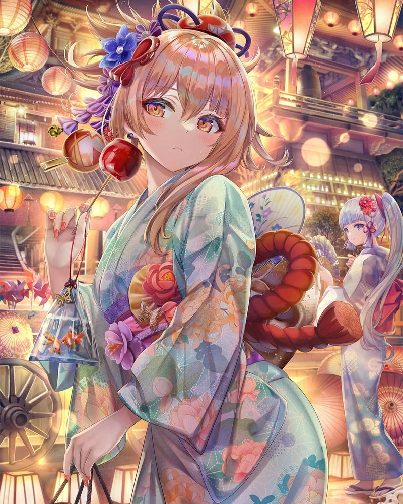 Naganohara Yoimiya đáng yêu