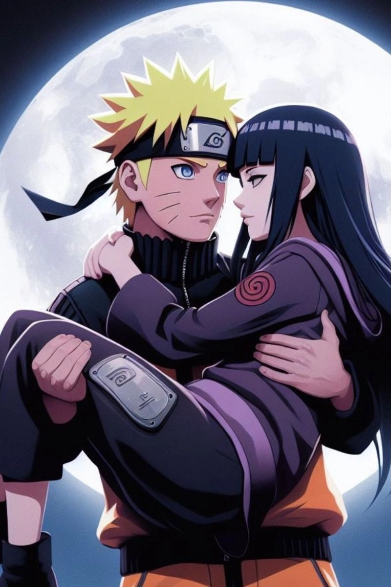 Naruto và Hinata hạnh phúc