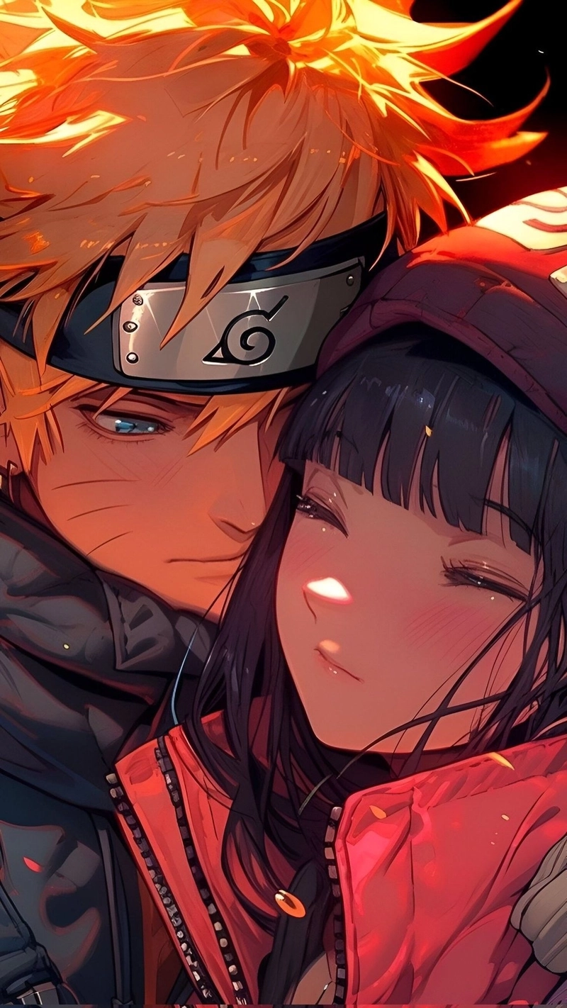 Naruto và Hinata tình yêu dễ thương