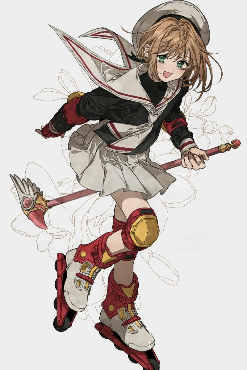 Sakura Kinomoto dễ thương anime