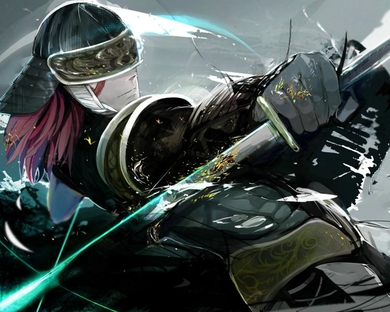 Samurai anime phong cách ngầu