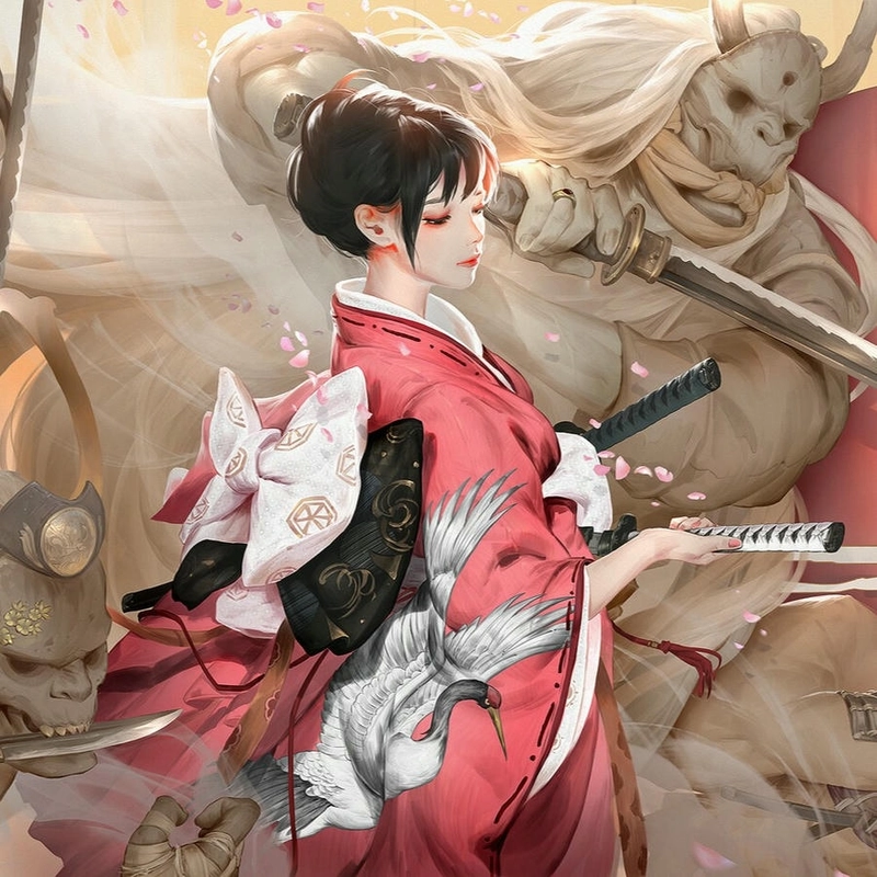 Samurai anime tuyệt đẹp