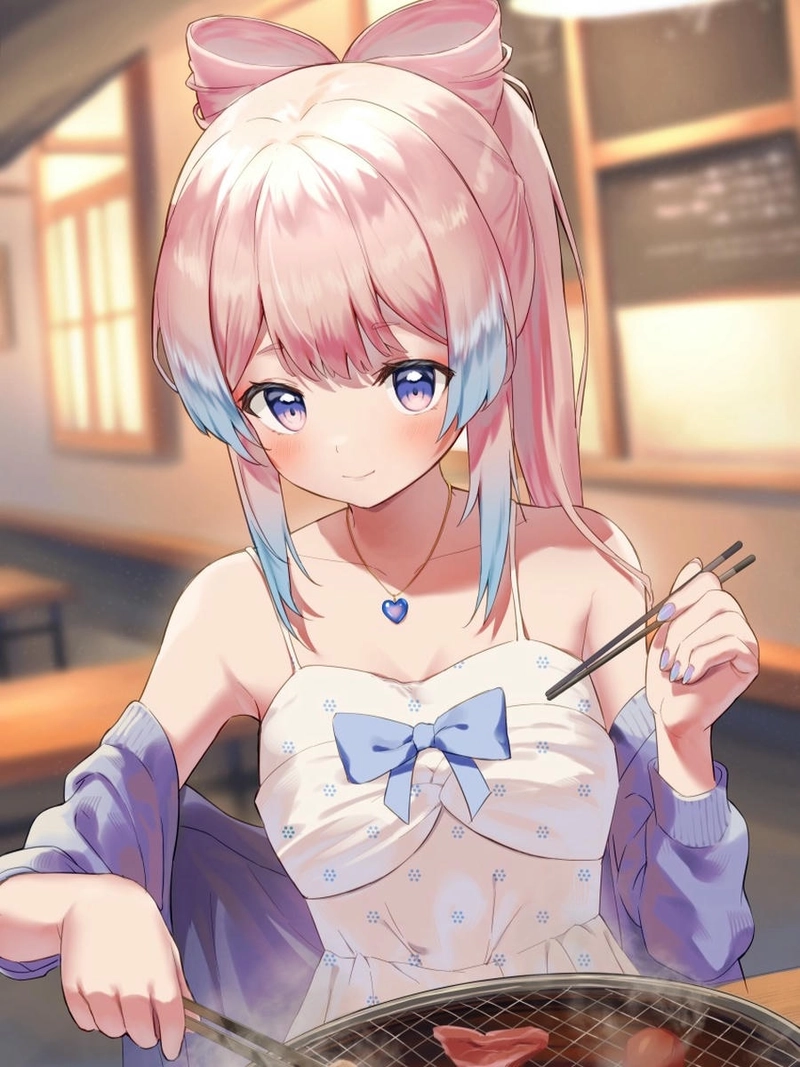 Sangonomiya Kokomi fanart cute