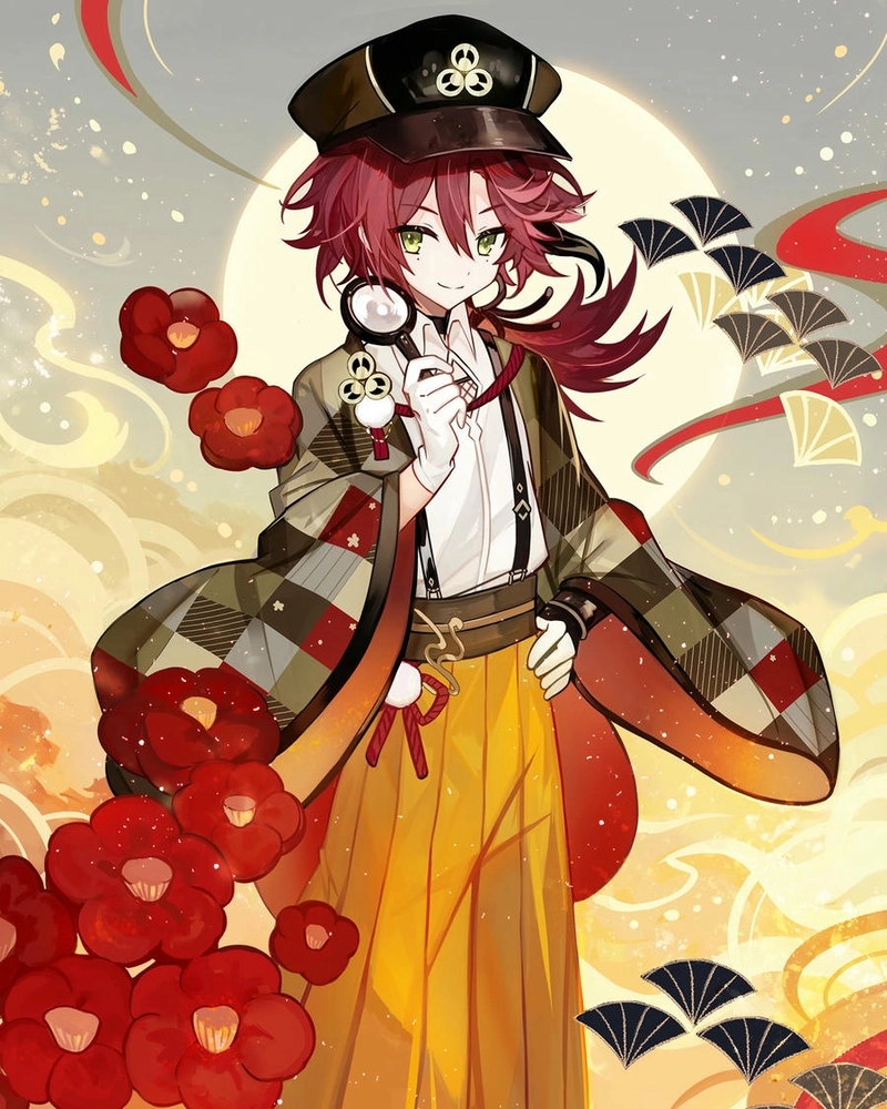 Shikanoin Heizou đẹp trai cool ngầu