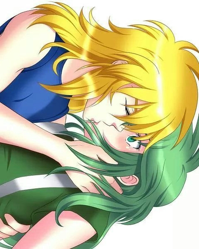 Shun và Hyoga đáng yêu