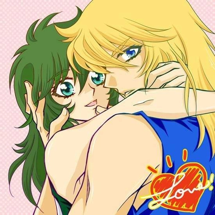 Shun và Hyoga đẹp và dễ thương