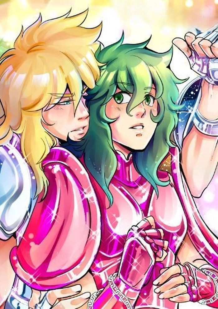 Shun x Hyoga ngọt ngào dễ thương