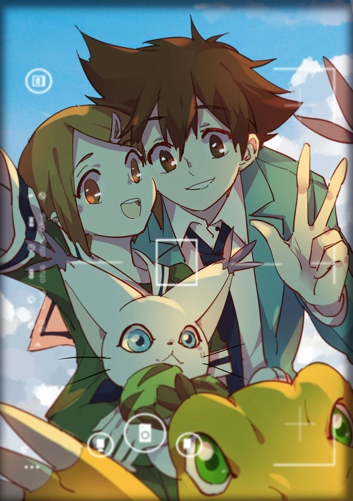 Taichi và Hikari cute nhất