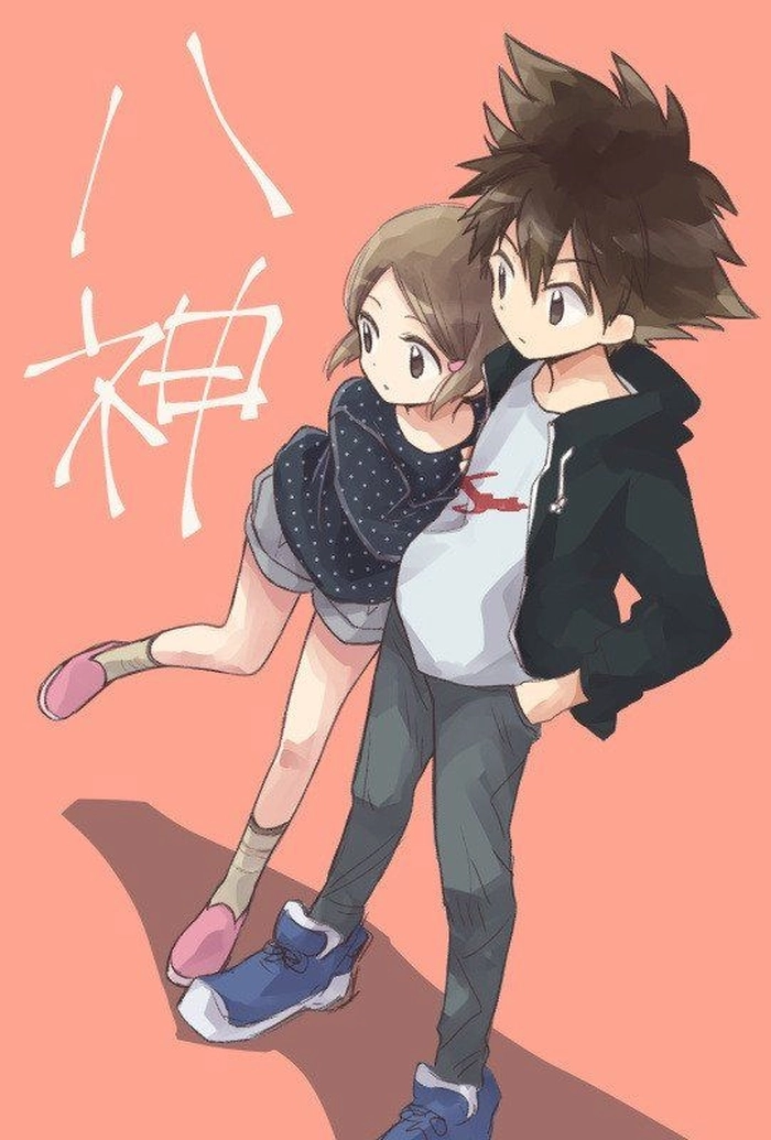 Taichi và Hikari lãng mạn dễ thương