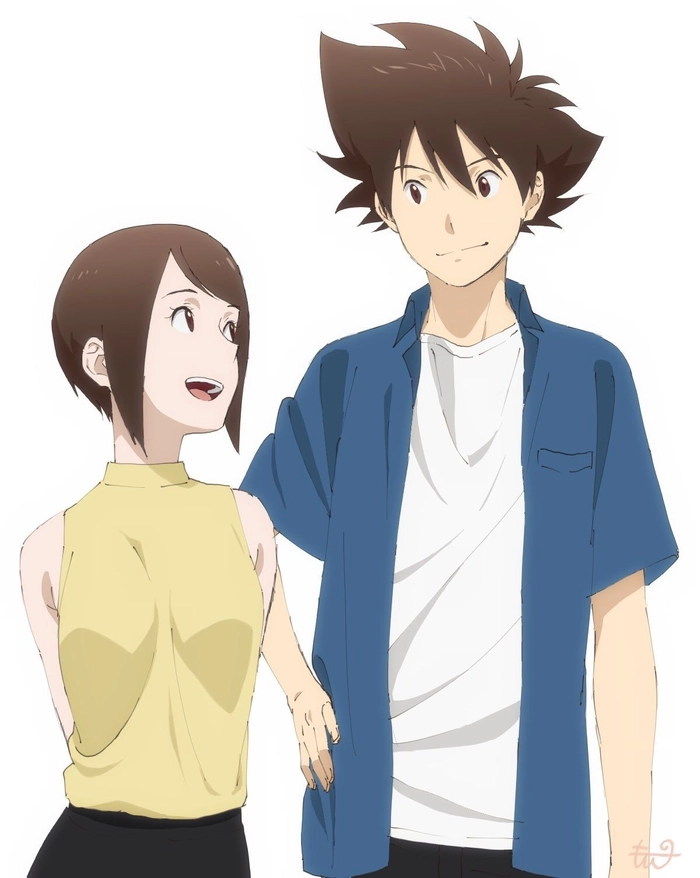 Taichi x Hikari đẹp và lãng mạn