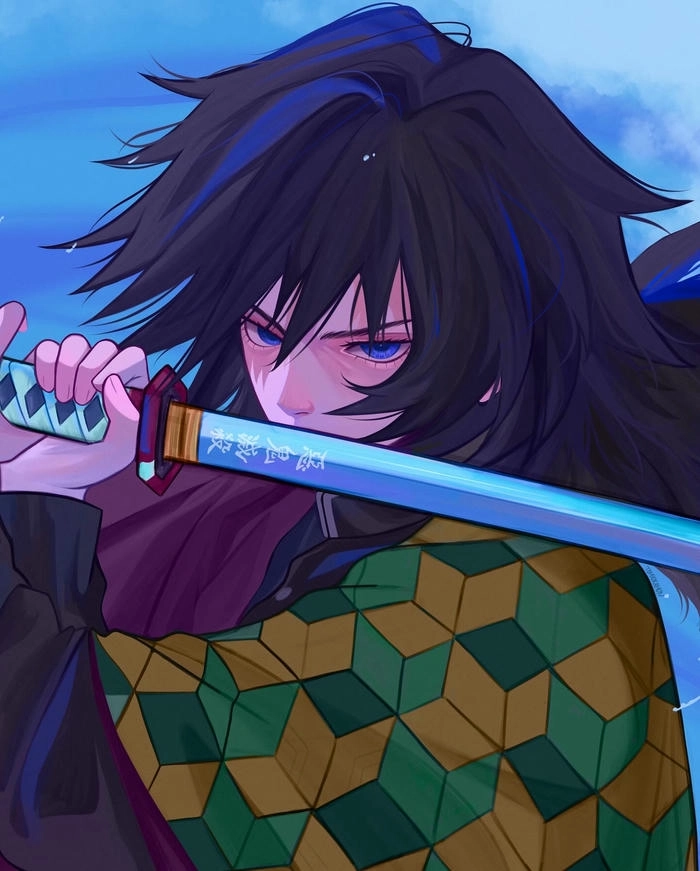 Tomioka Giyuu mạnh mẽ và ngầu