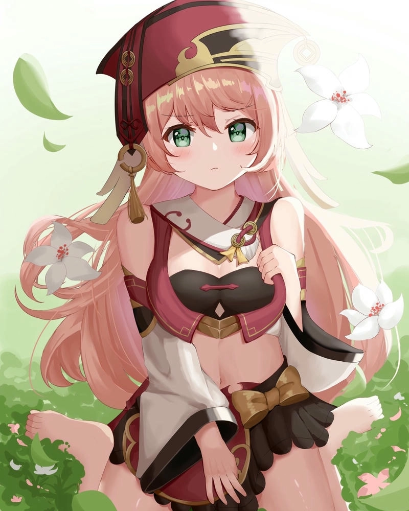 Yanfei cute Genshin cosplay