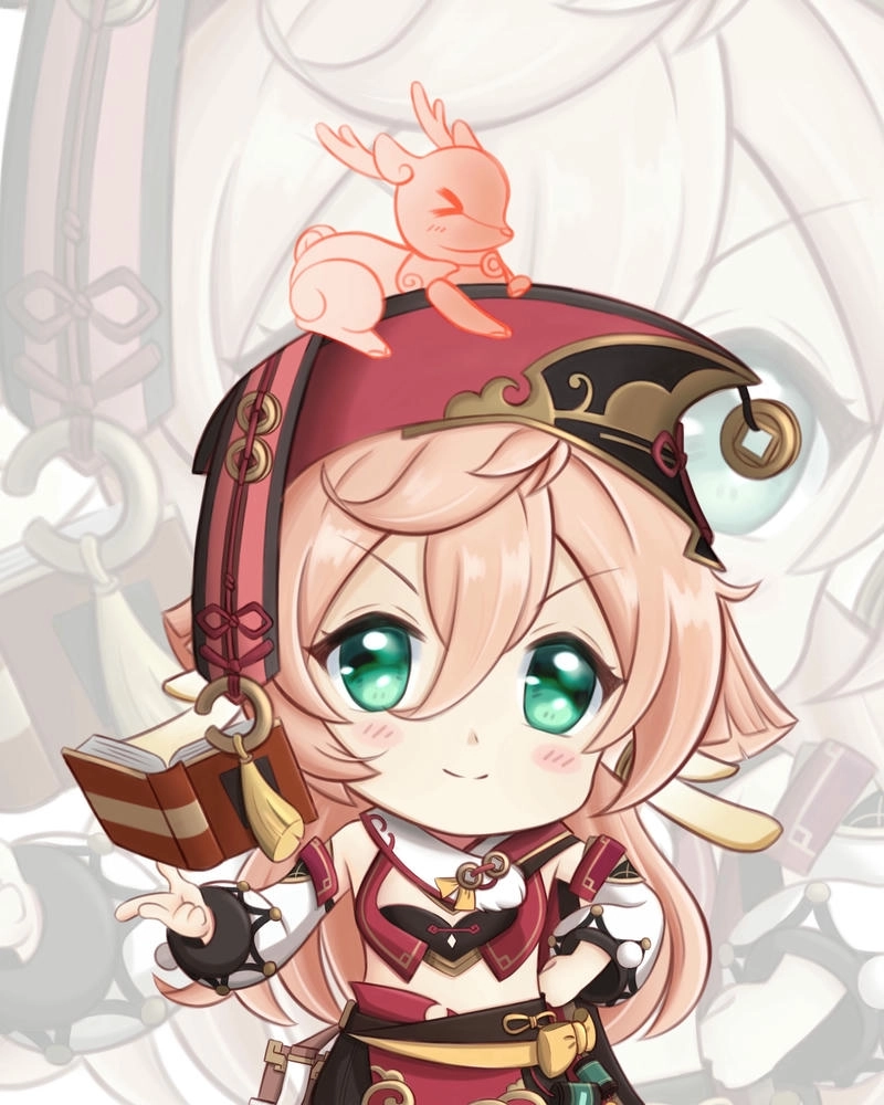 Yanfei cute trong Genshin Impact