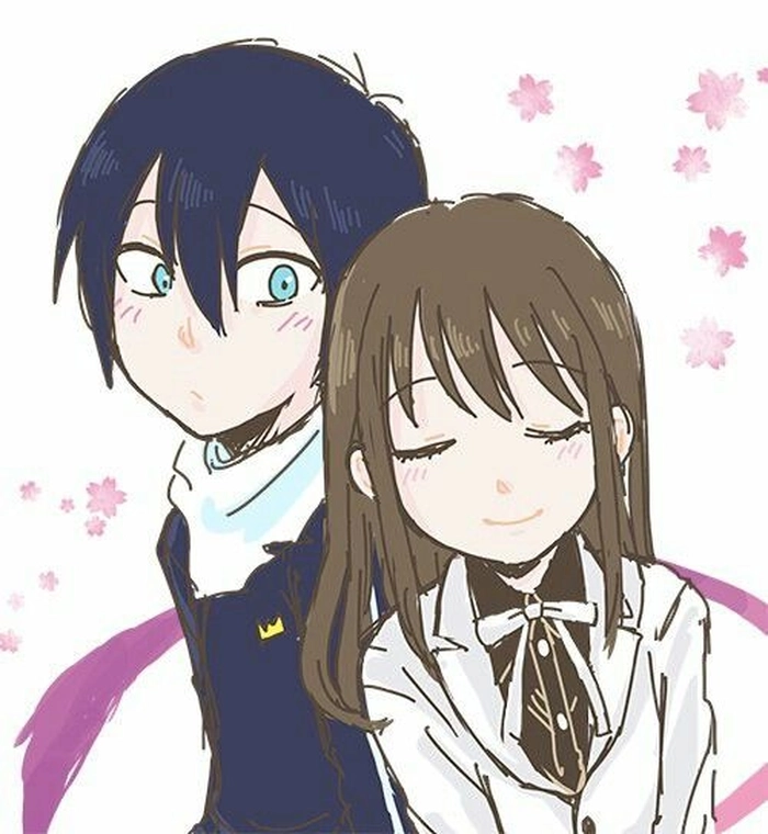 Yato và Hiyori dễ thương tình cảm
