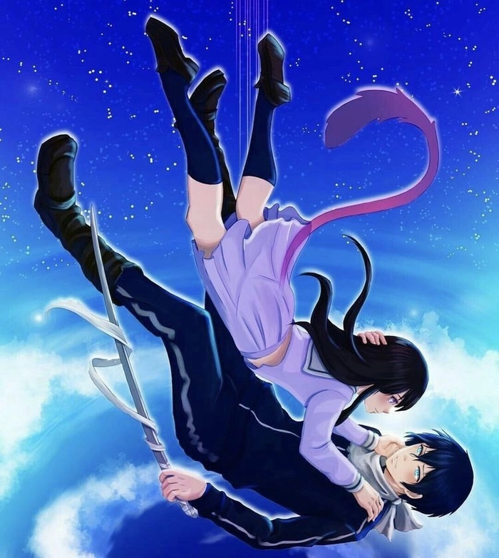 Yato và Hiyori lãng mạn