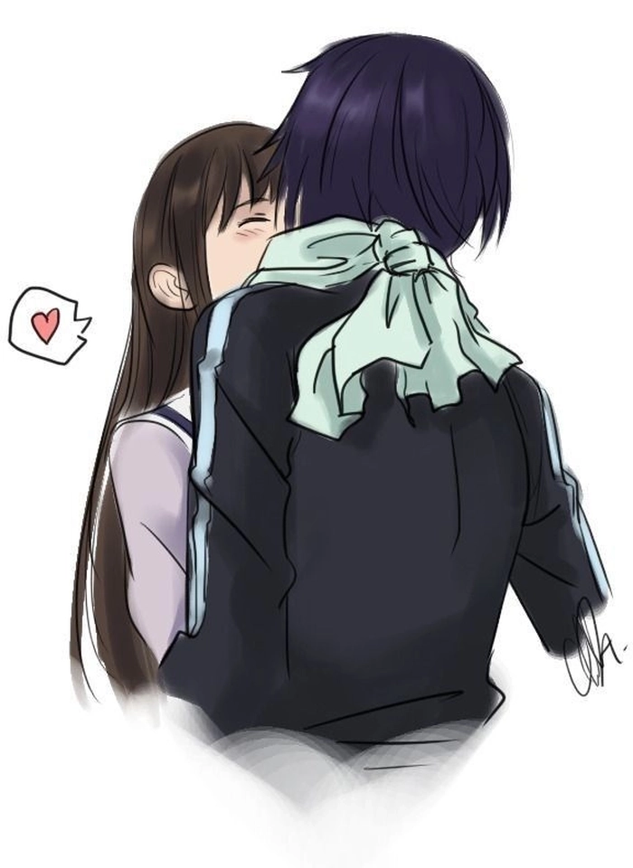 Yato x Hiyori đẹp và lãng mạn