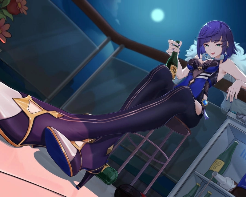 Yelan xinh đẹp ngây thơ