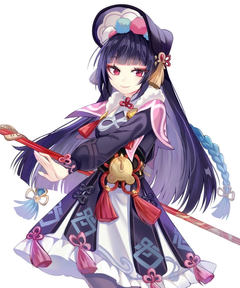 Yun Jin với nụ cười dễ thương