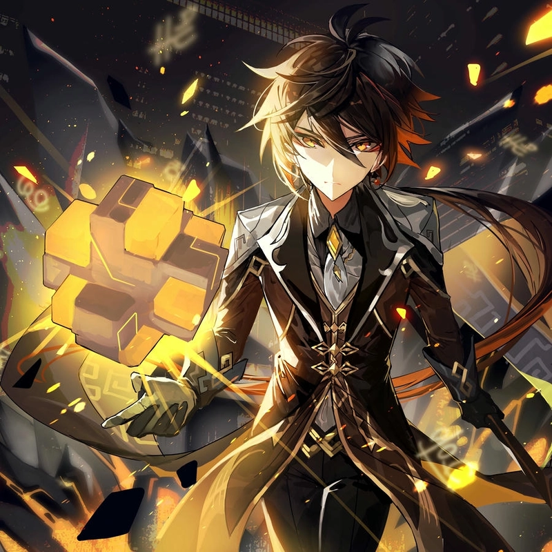 Zhongli đầy phong cách