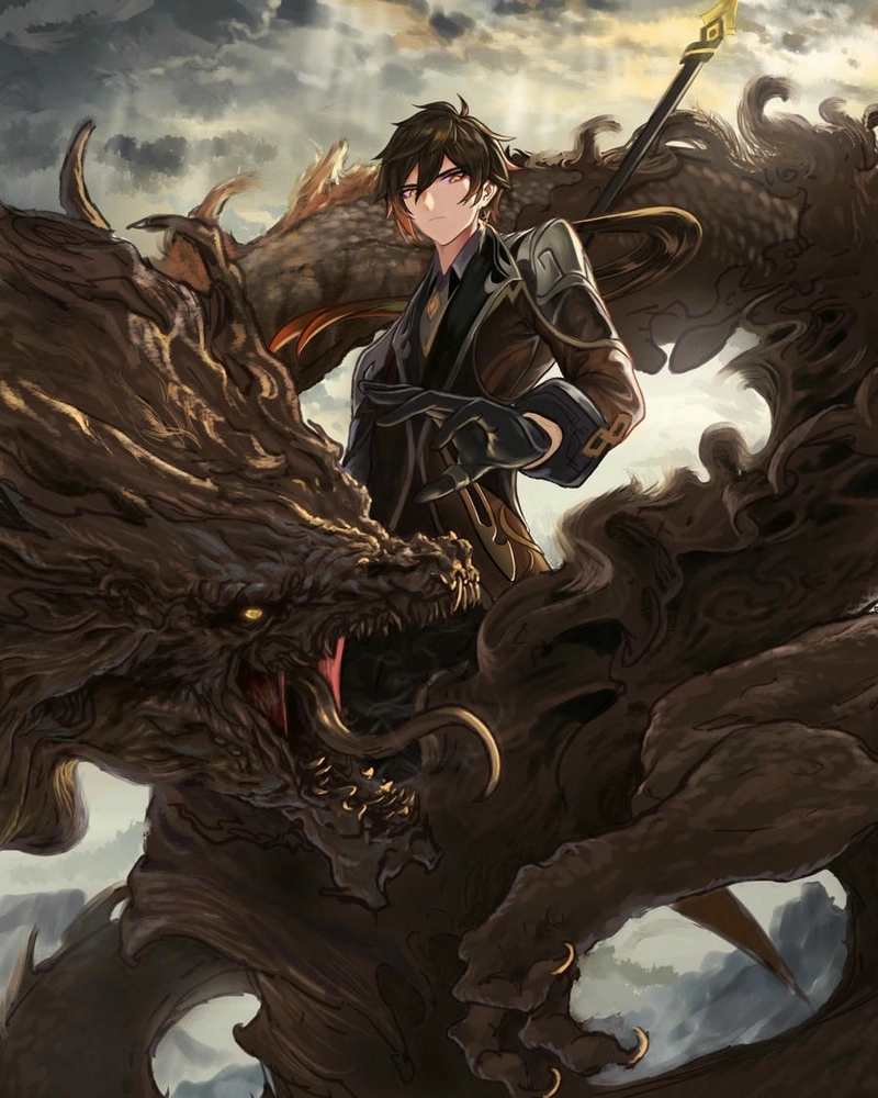 Zhongli sang trọng và ngầu