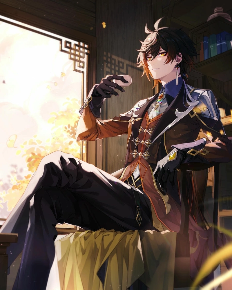 Zhongli thần thái