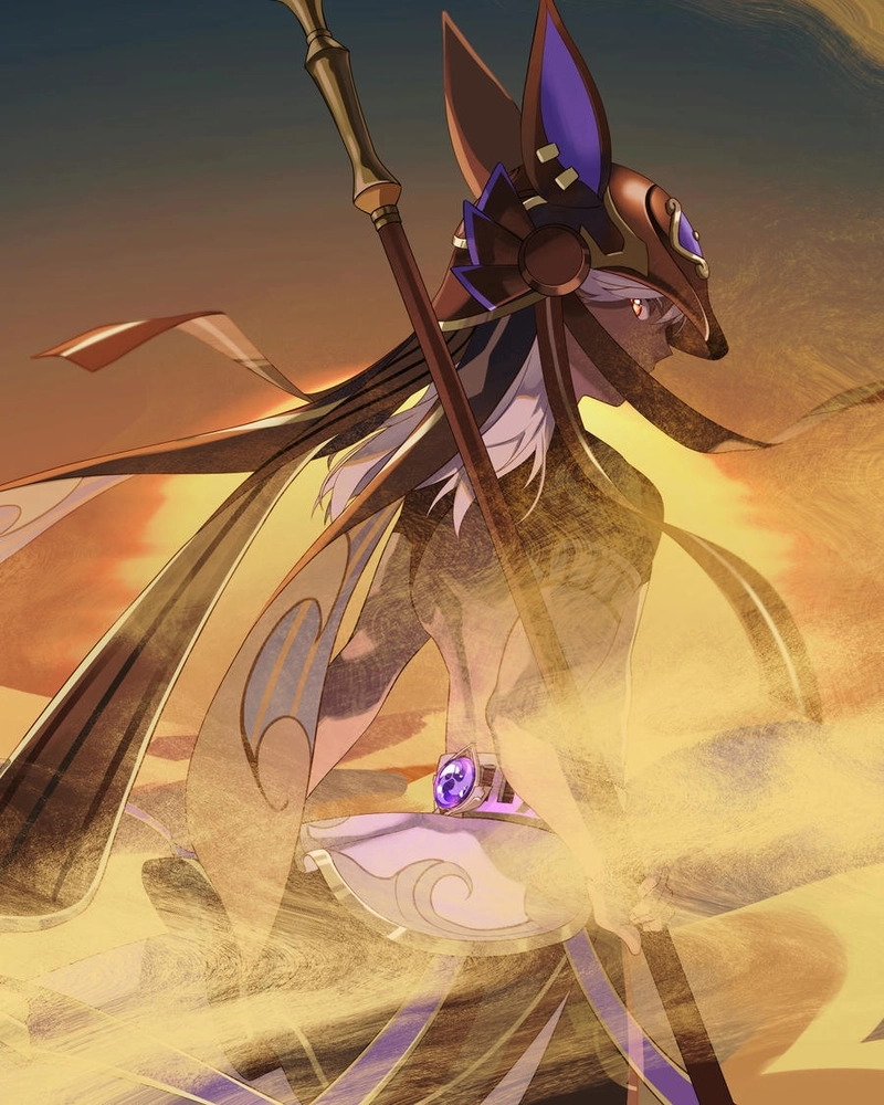 ảnh Cosplay Cyno đẹp