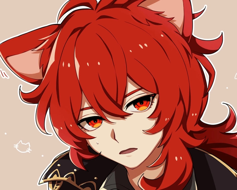 ảnh Diluc chất lừ