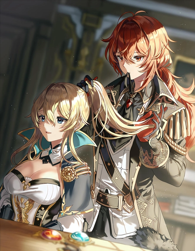 ảnh Diluc ngầu lãng tử