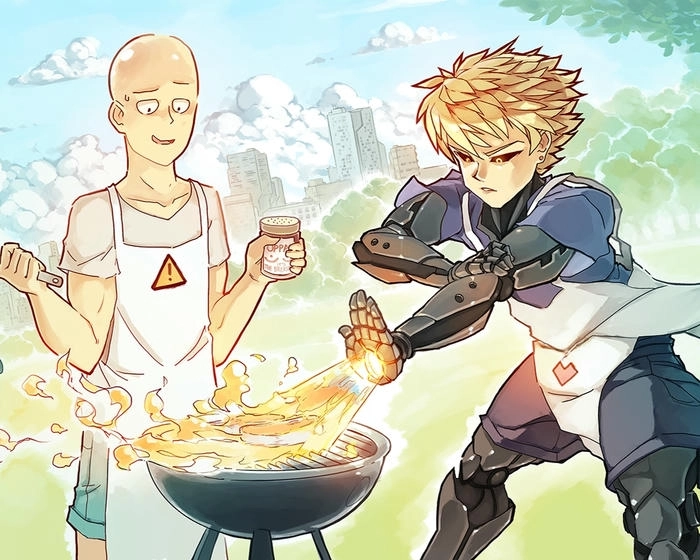 ảnh Genos siêu chất lượng