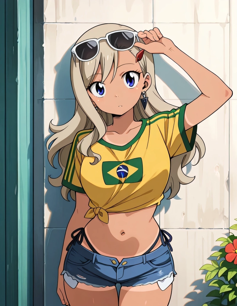 ảnh Rebecca Bluegarden năng động