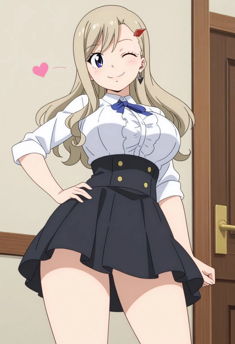 ảnh Rebecca Bluegarden nháy mắt