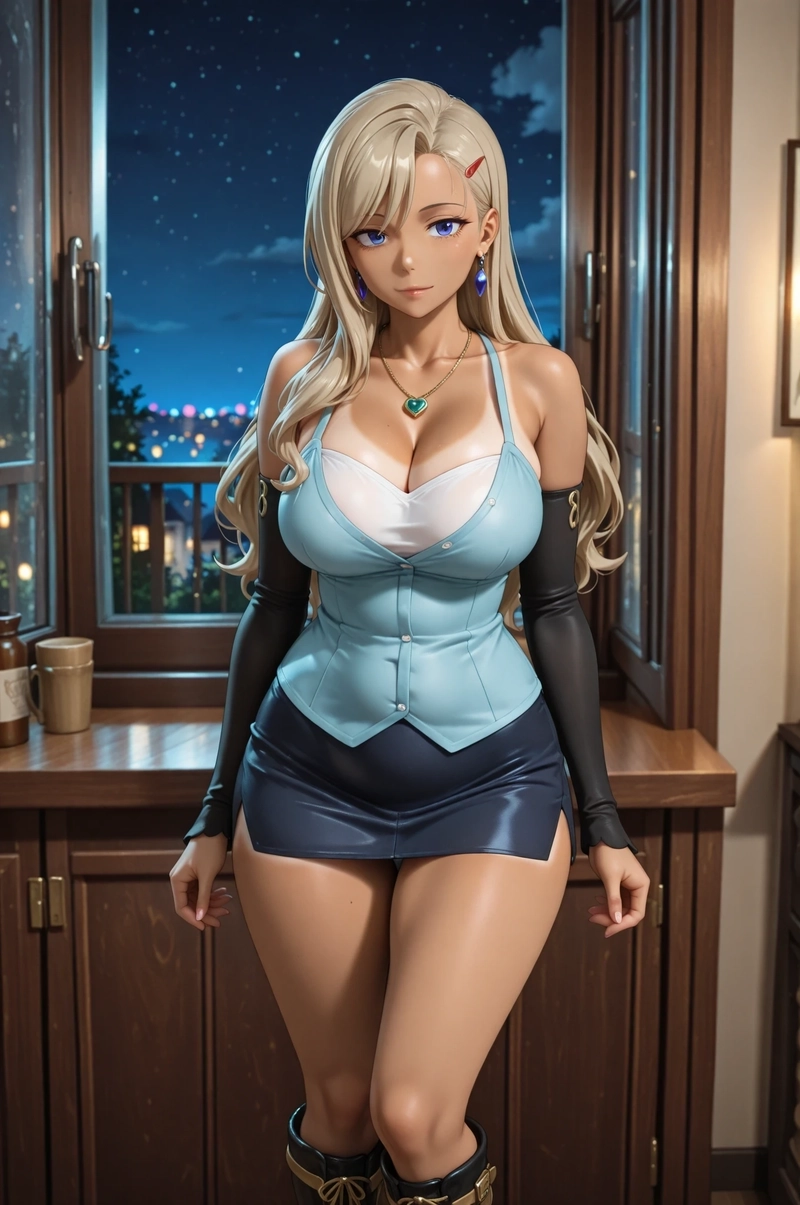 ảnh Rebecca Bluegarden quyến rũ