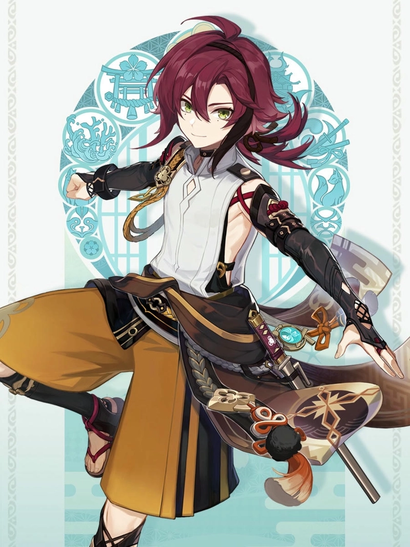 ảnh Shikanoin Heizou ngầu thần thái