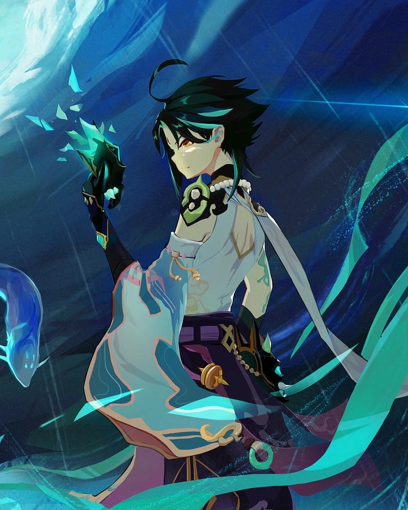 ảnh Xiao chất lừ