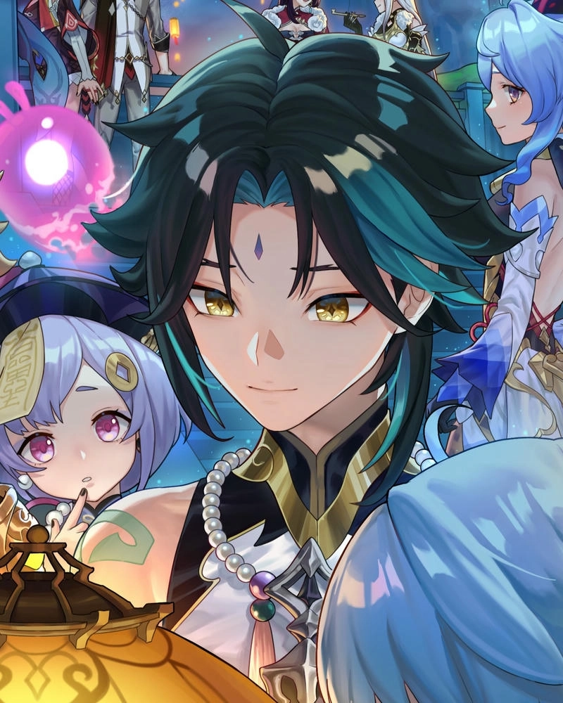 ảnh Xiao ngầu đẹp