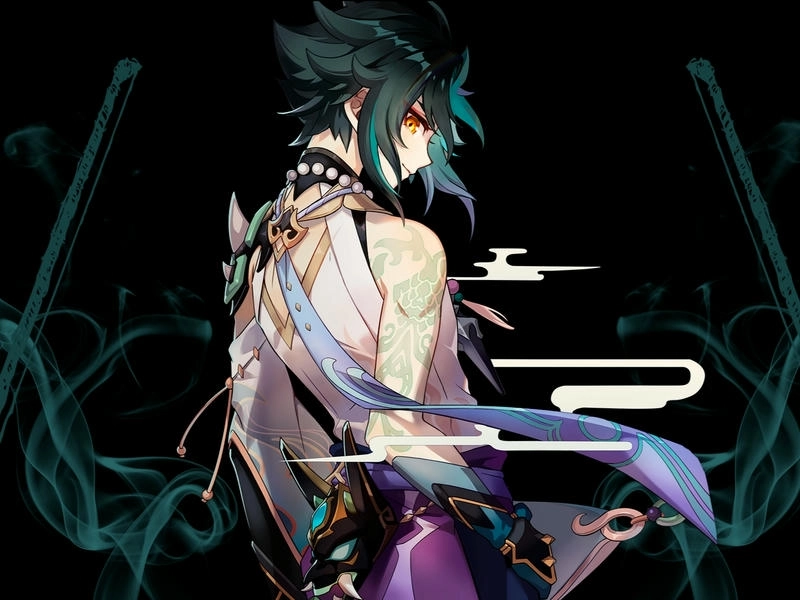 ảnh Xiao style ngầu