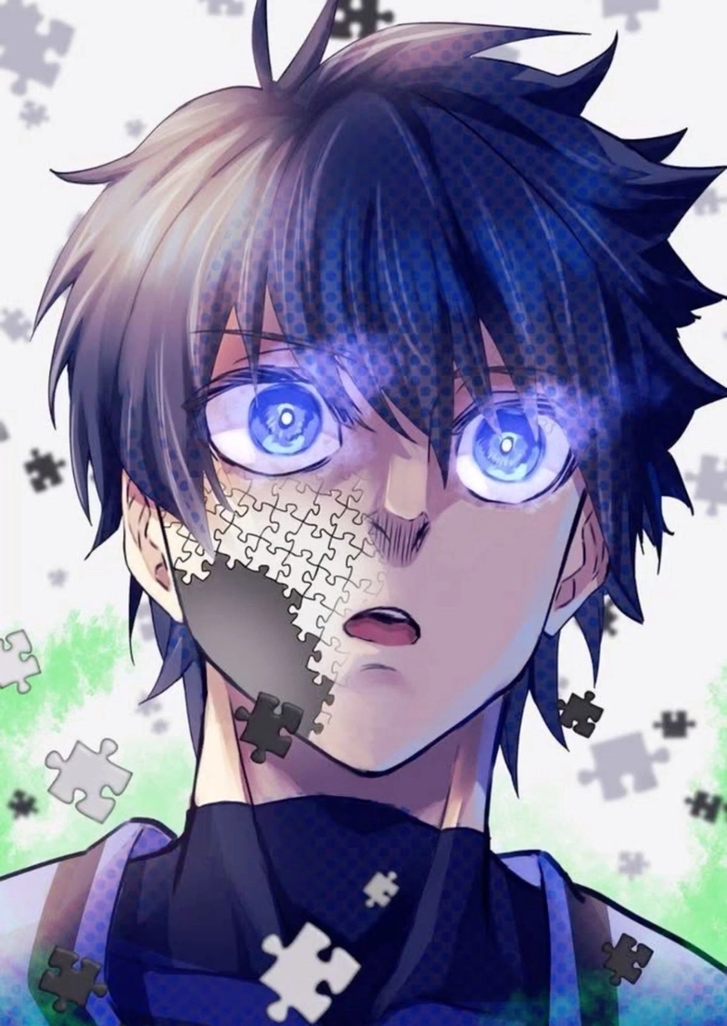 Hình ảnh Isagi đẹp chuẩn anime 