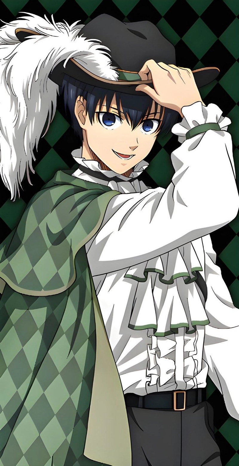 Hình Isagi phong cách anime cute 