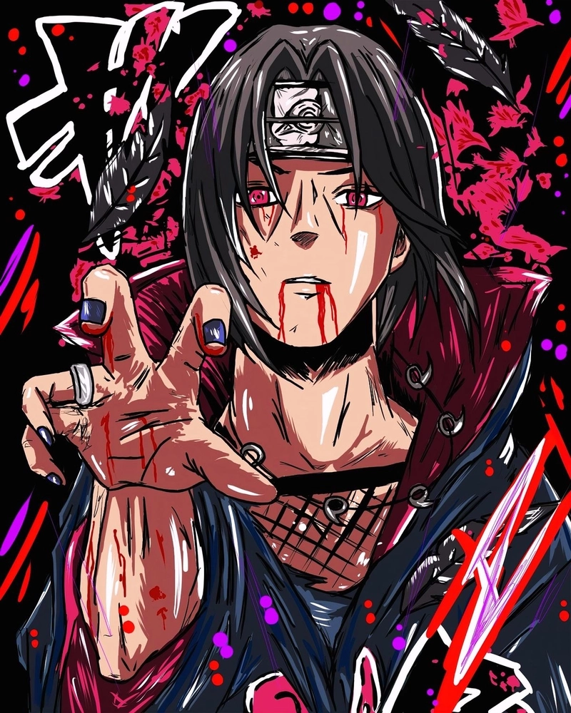 Ảnh Itachi buồn ngầu 
