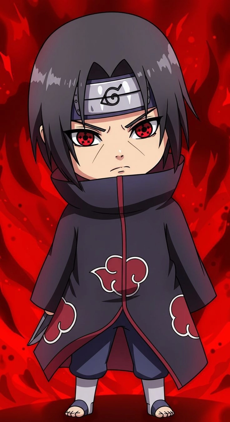 Hình Itachi chibi ngầu 