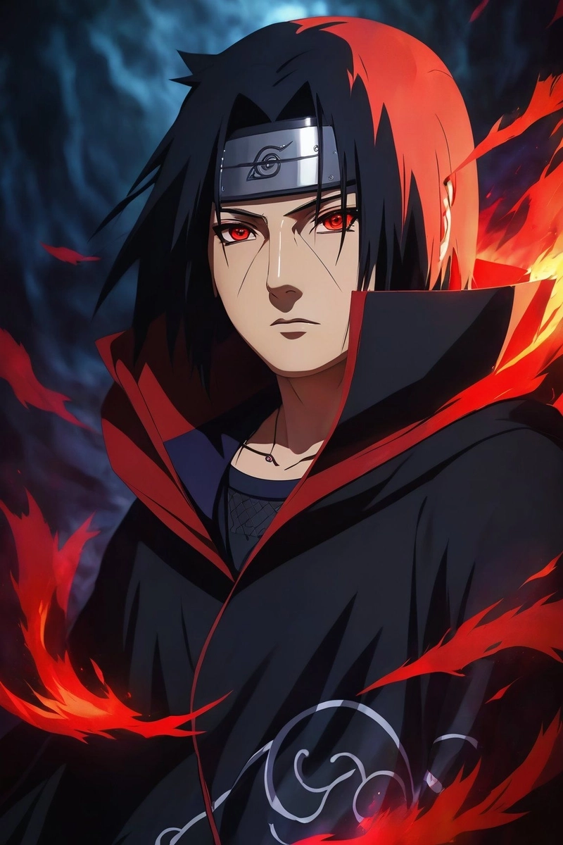Hình Itachi thần thái 