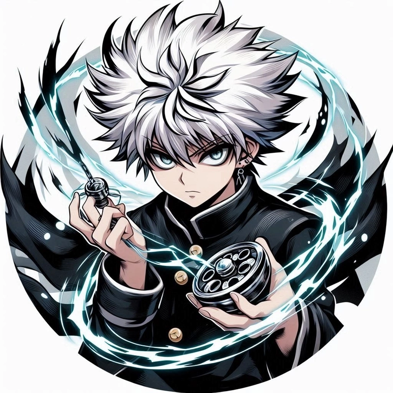 hình ảnh Killua đẹp nghệ thuật