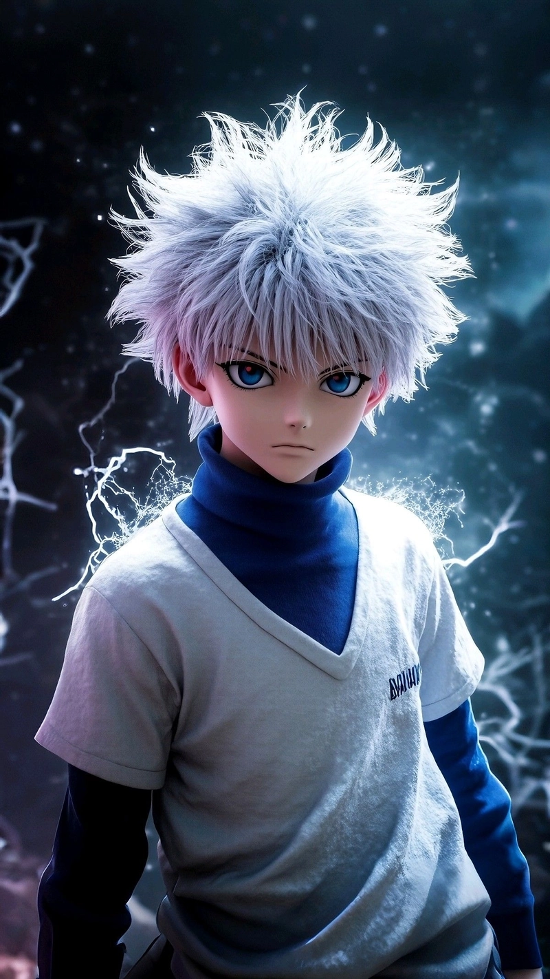 hình Killua Zoldyck phong cách