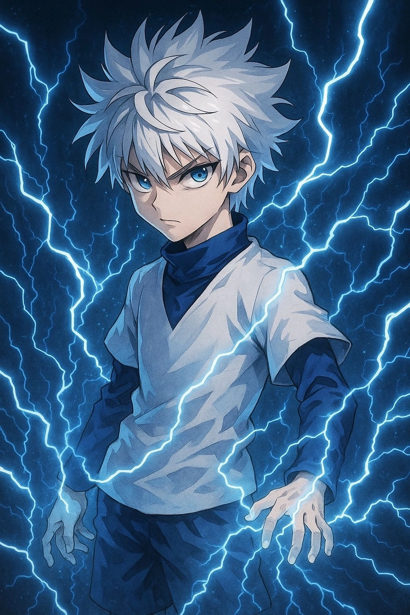 hình Killua Zoldyck cute dễ thương